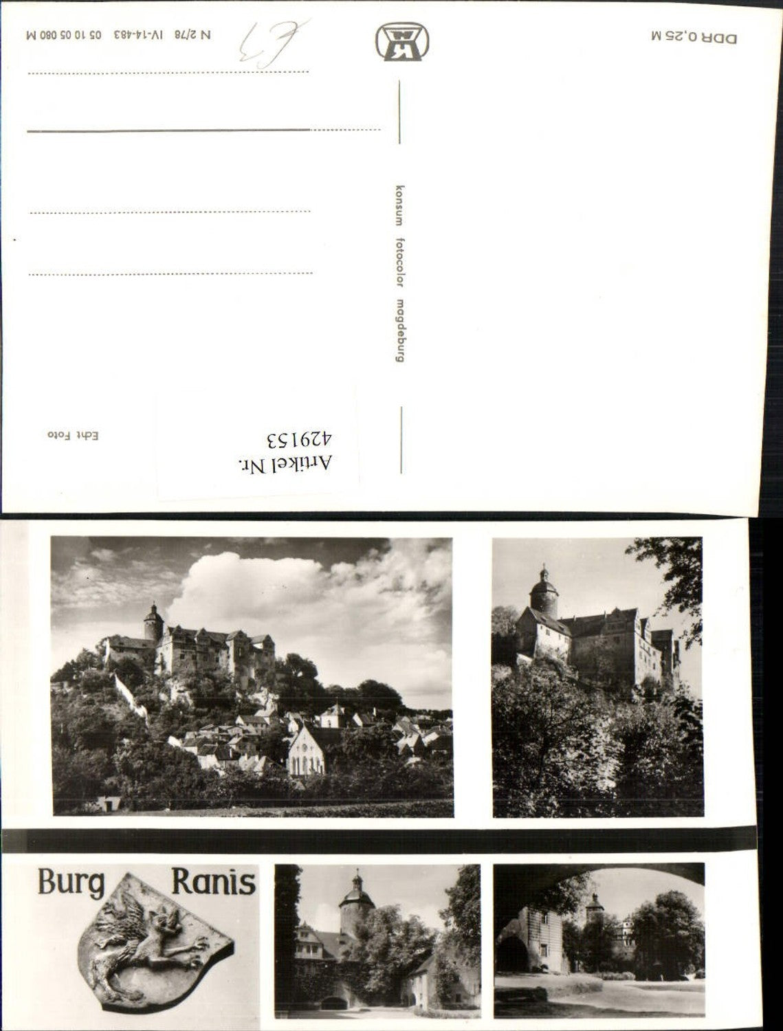 429153,Burg Ranis Mehrbildkarte