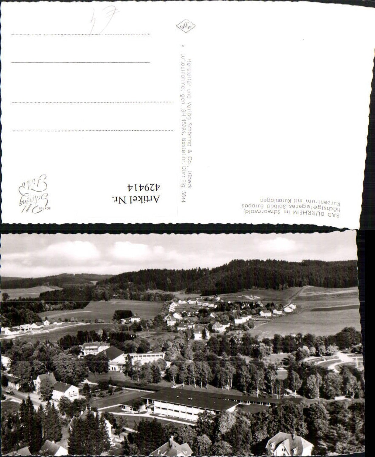 429414, Bad Dürrheim in the Black Forest, partial view