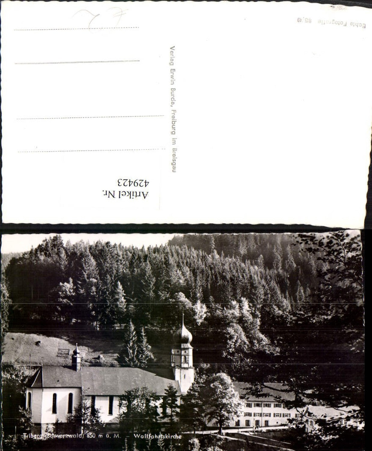 429423,Triberg im Schwarzwald Wallfahrtskirche Kirche