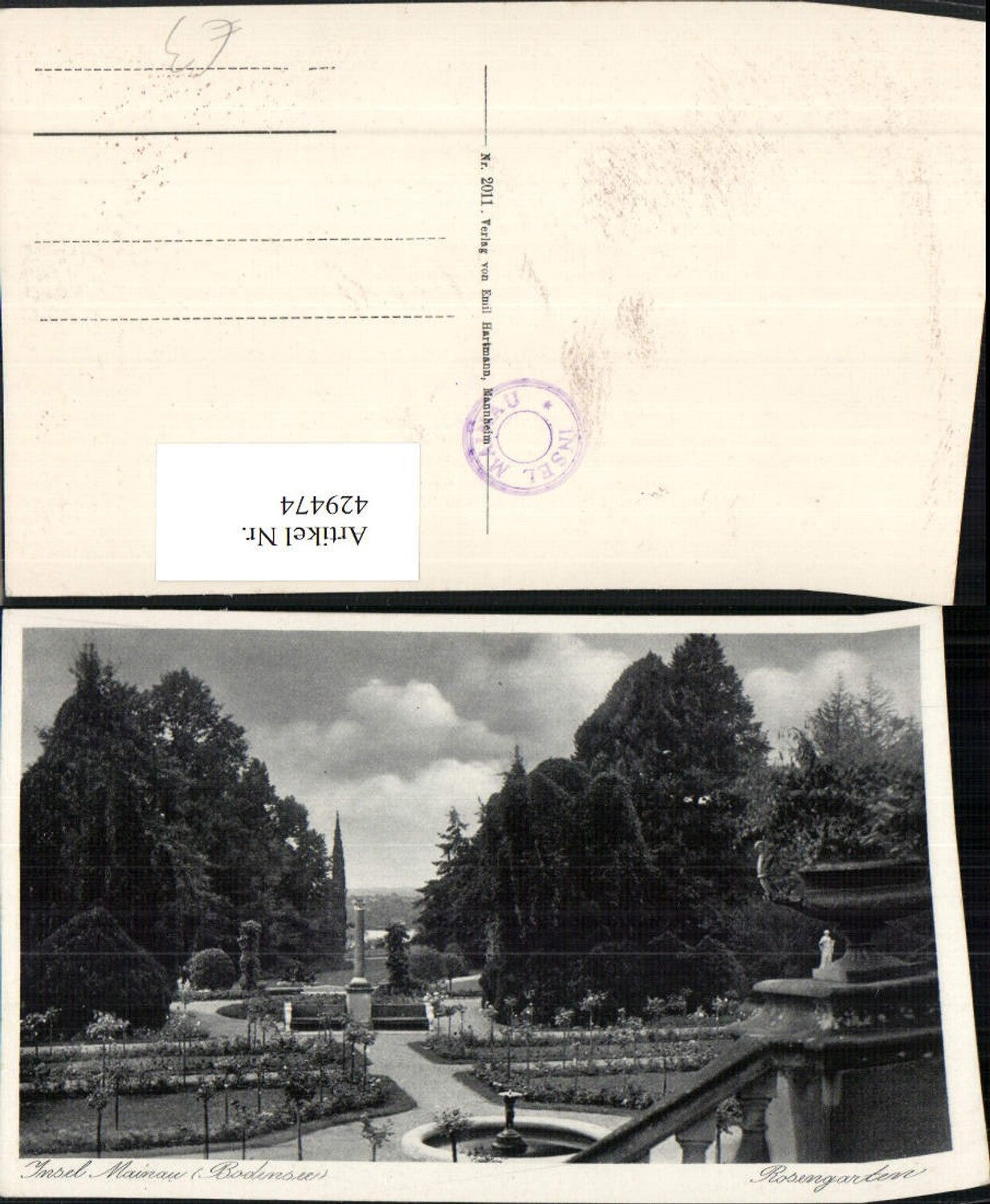 429474, Mainau Island in Lake Constance, Rose Garden