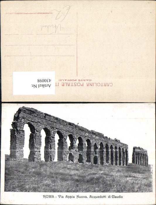 430098,Archaeology Roma Rome Via Appia Nuova Acquedotti di Claudio Viaduct