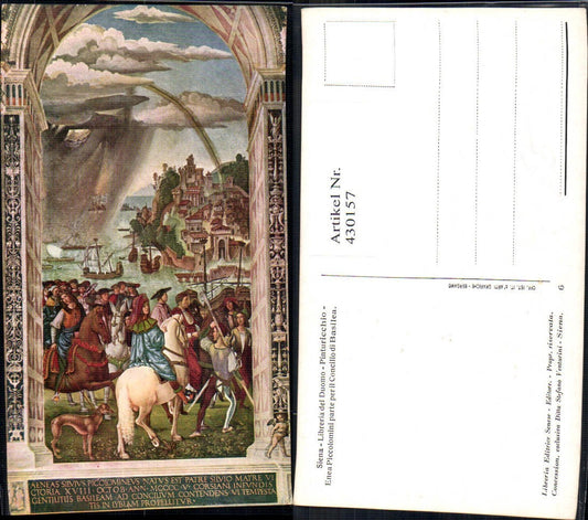 430157, Artist Ak Siena Libreria del Duomo Pinturicchio Early Modern Period