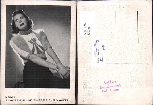430758, Advertisement Bad Aussee Adler Fashion Store Handicrafts Women's Fashion