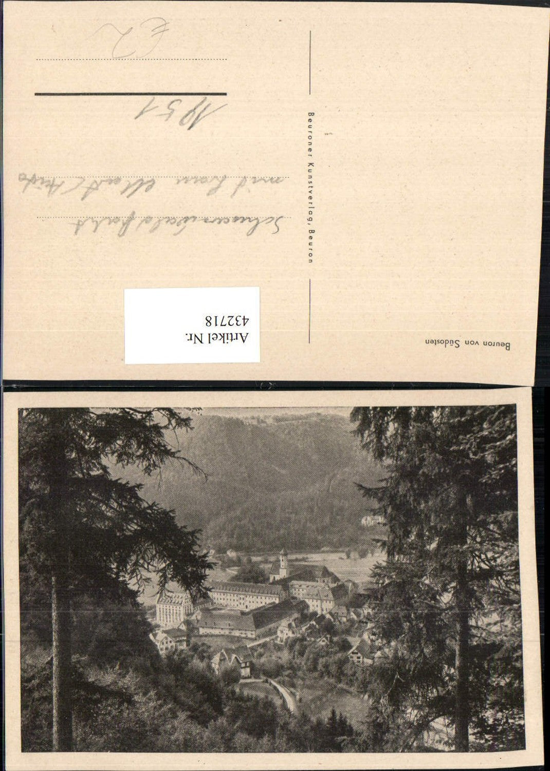 432718, Beuron Monastery