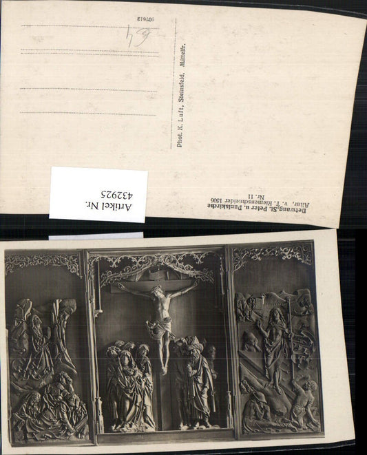 432925, Detwang St. Peter and Paul Church Altar Detail View