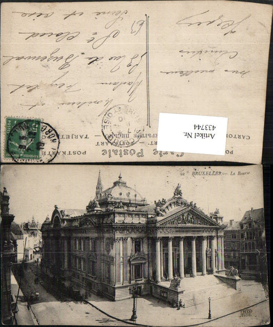 433744, Belgium Brussels La Bourse Börse Building