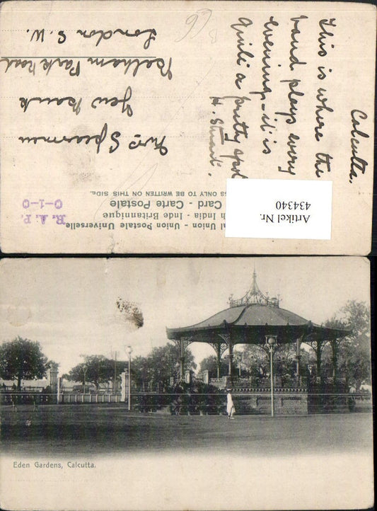 434340,India Calcutta Calcutta Eden Gardens Garden Pavilion
