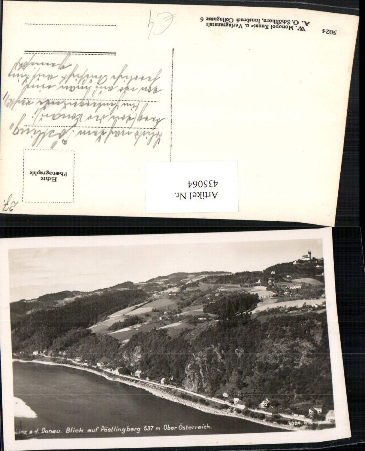 435064, Linz on the Danube, view of Pöstlingberg