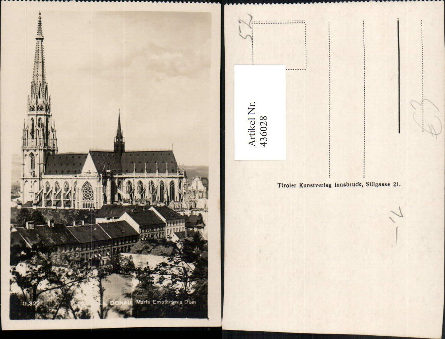 436028, Linz on the Danube, Cathedral of the Immaculate Conception