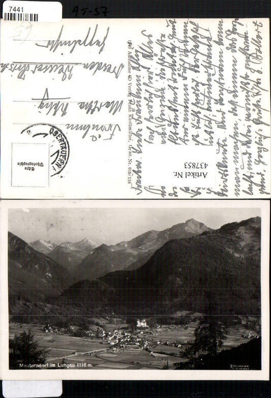 437853, Mauterndorf im Lungau Total mountain scenery