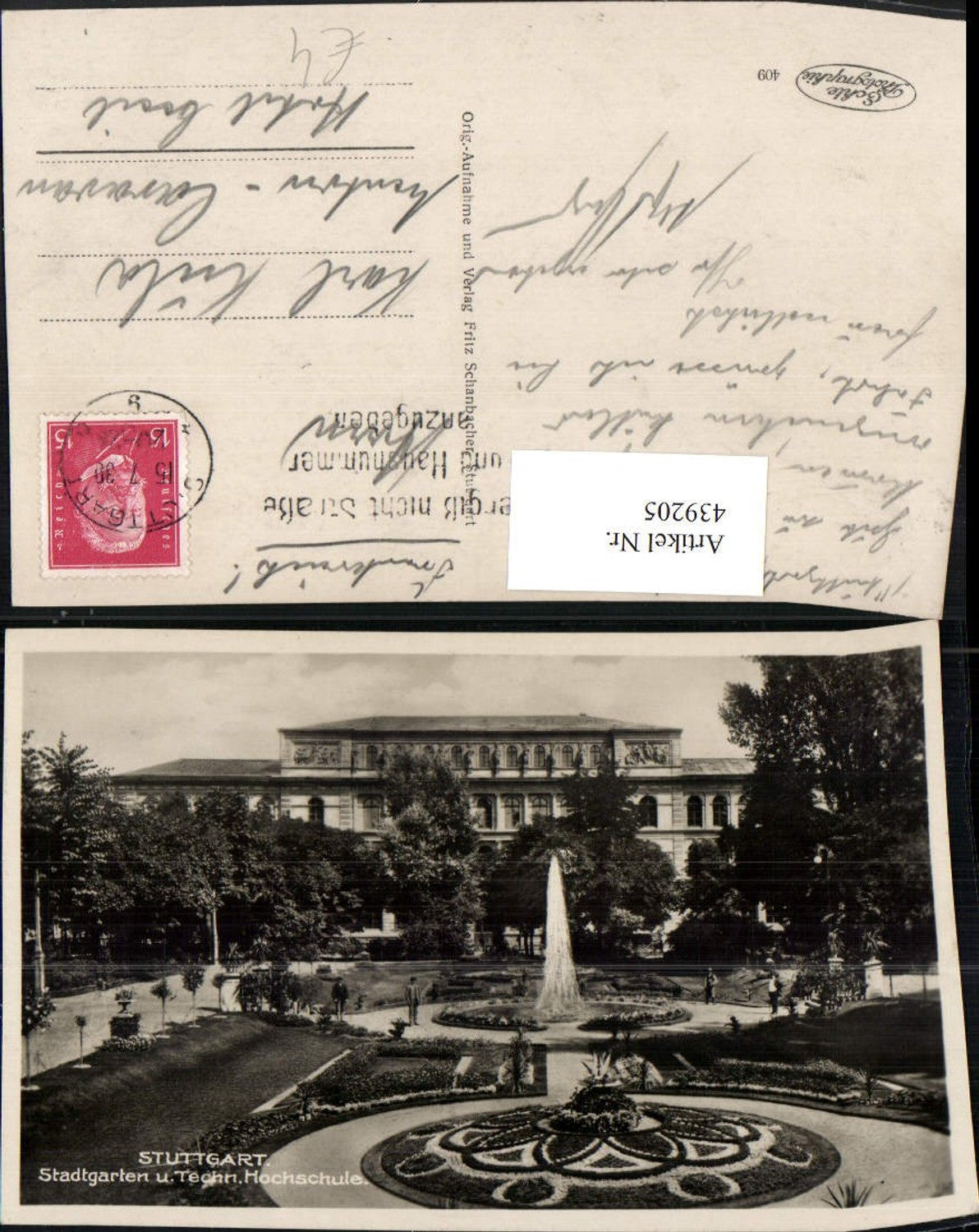 439205, Stuttgart City Garden and Technical University