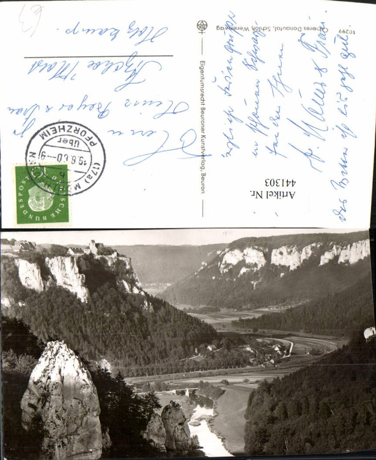 441303, Upper Danube Valley, Werenwag Castle near Beuron