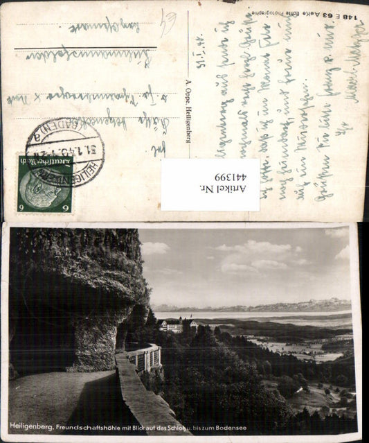 441399, Heiligenberg Freundschaftshöhe with view of castle and Lake Constance