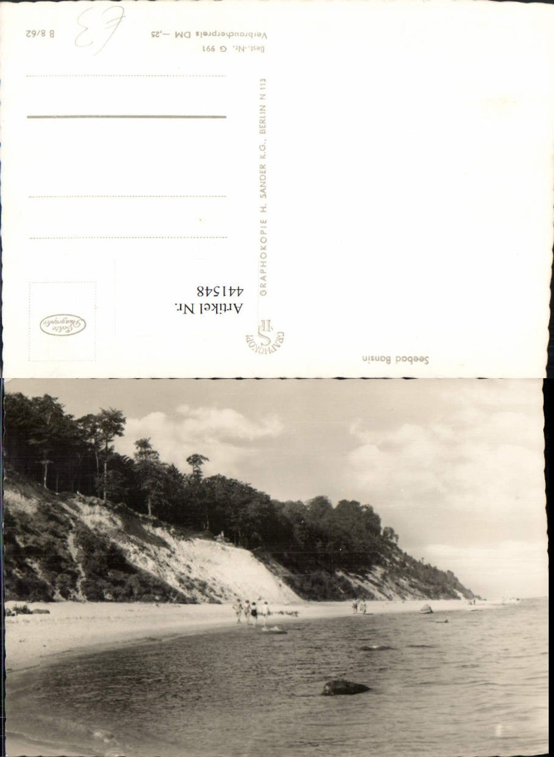 441548, Bansin seaside resort beach coast 