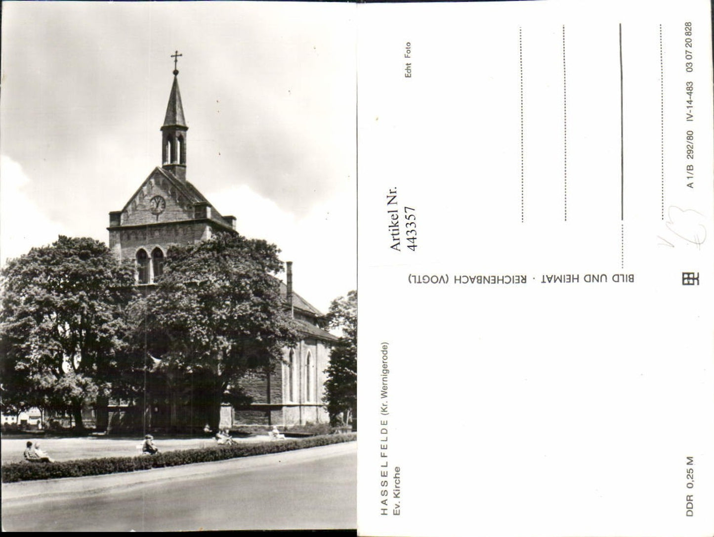 443357, Hasselfelde Evangelical Church pub VEB