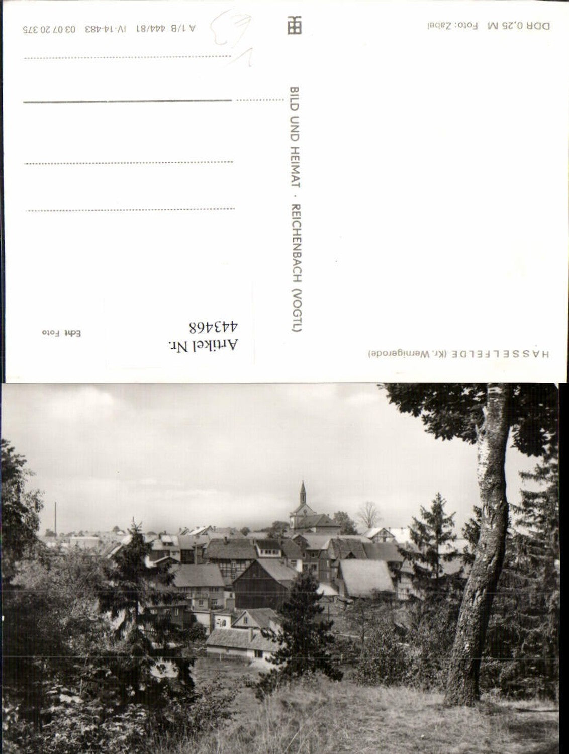 443468, Hasselfelde partial view pub VEB