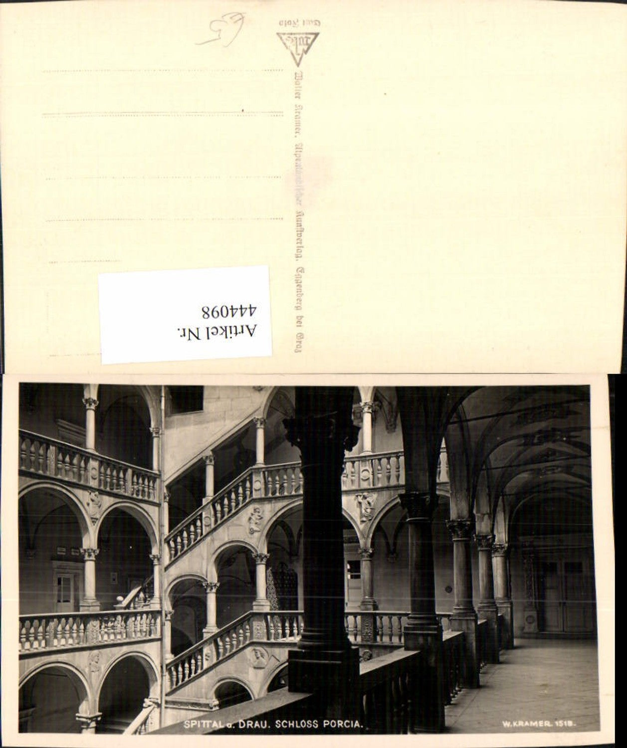 444098, Spittal an der Drau, Porcia Castle Arcades