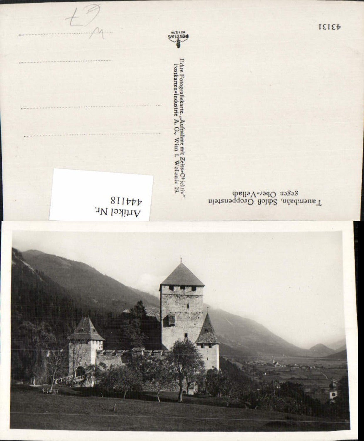 444118,Groppenstein Castle b. Obervellach