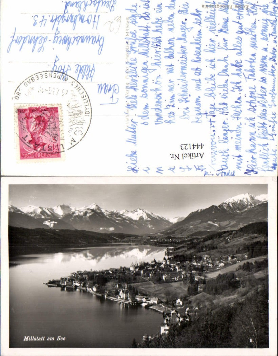 444123, Millstatt am See Total mountain scenery