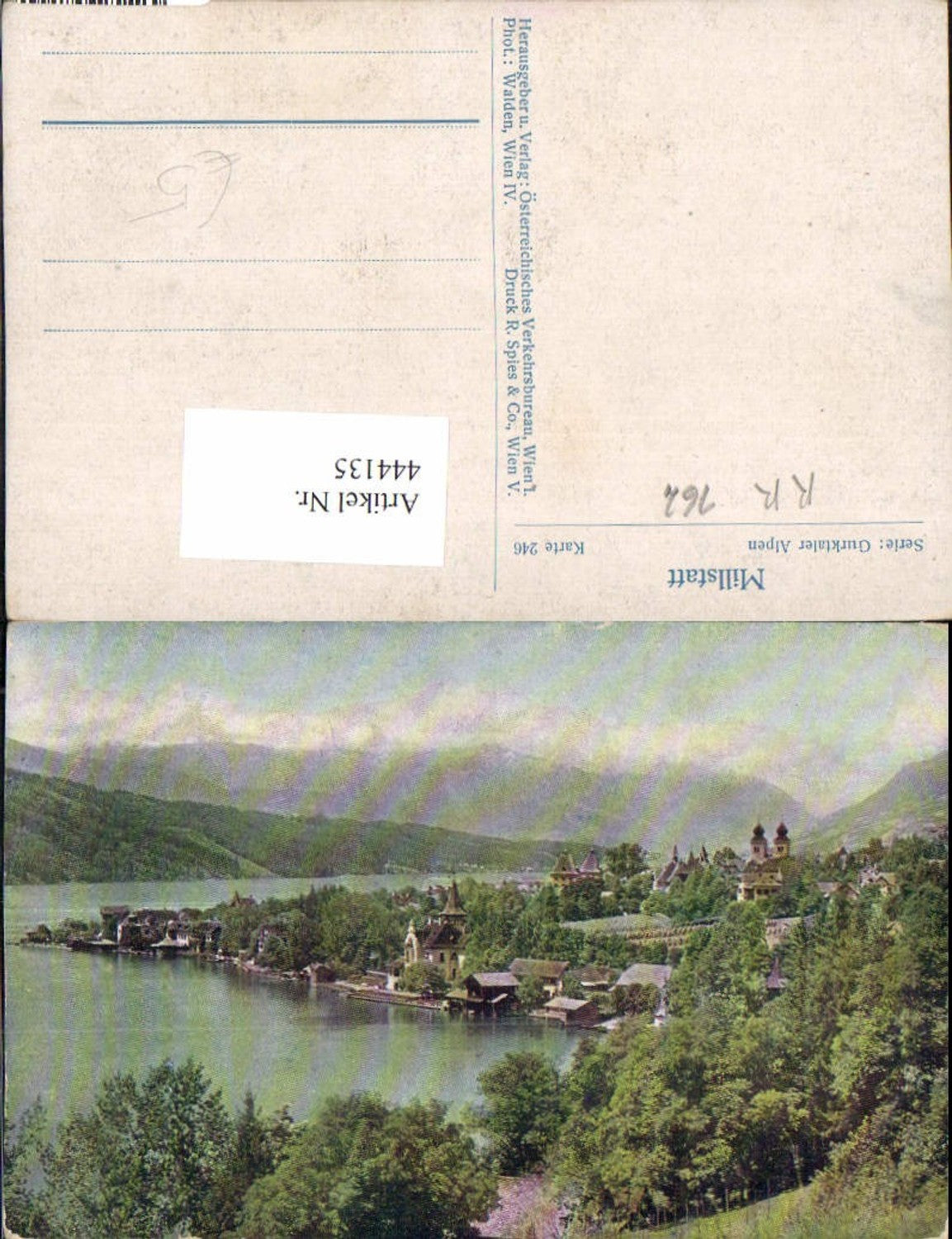 444135, Millstatt am See Total mountain scenery
