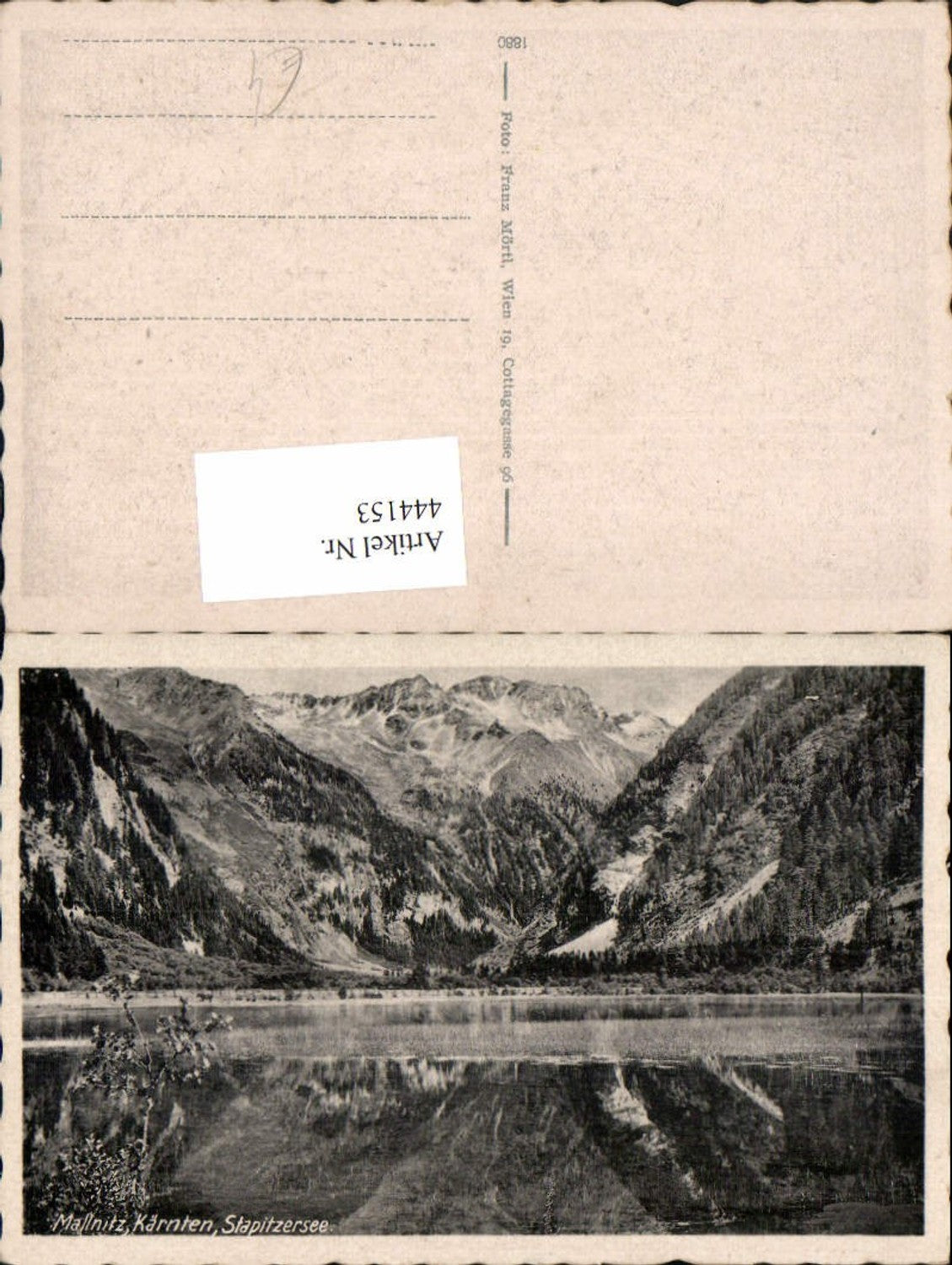 444153, Mallnitz Stapitzersee Lake Mountain scenery