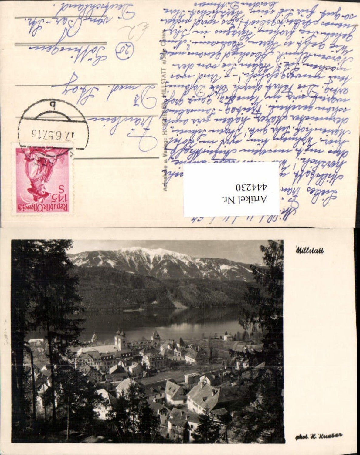 444230, Millstatt am See Total mountain scenery