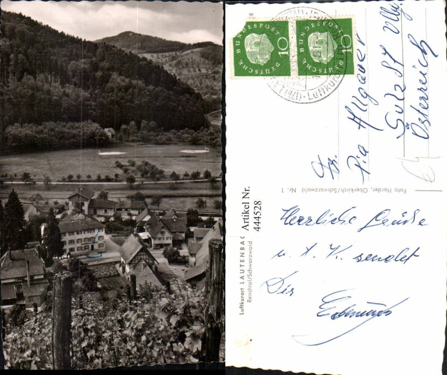 444528,Lautenbach Renchtal Schwarzwald Teilansicht