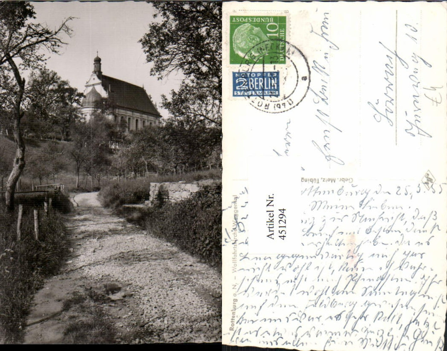 451294, Rottenburg am Neckar pilgrimage church Weggental