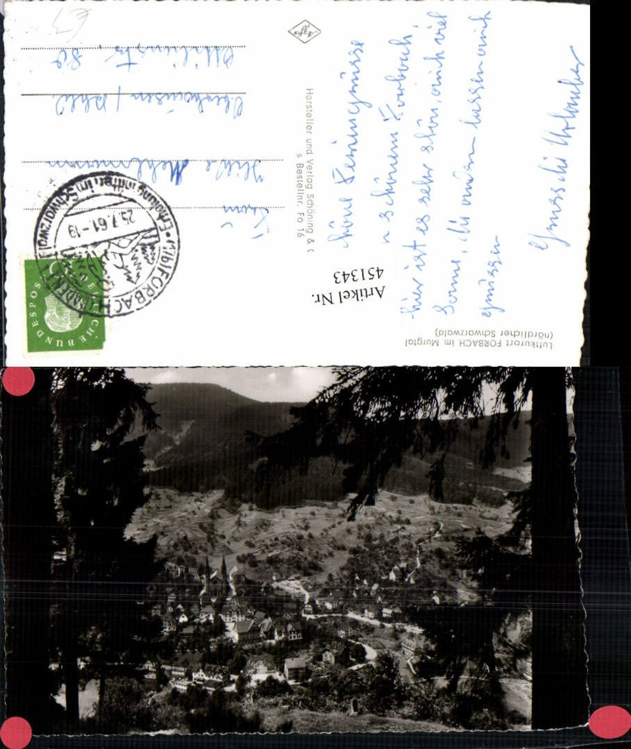 451343, Forbach in the Murg Valley, Black Forest, Total