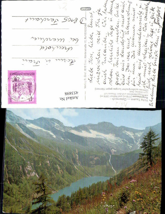 453898, Rotgüldensee Lake near Muhr, mountain scenery