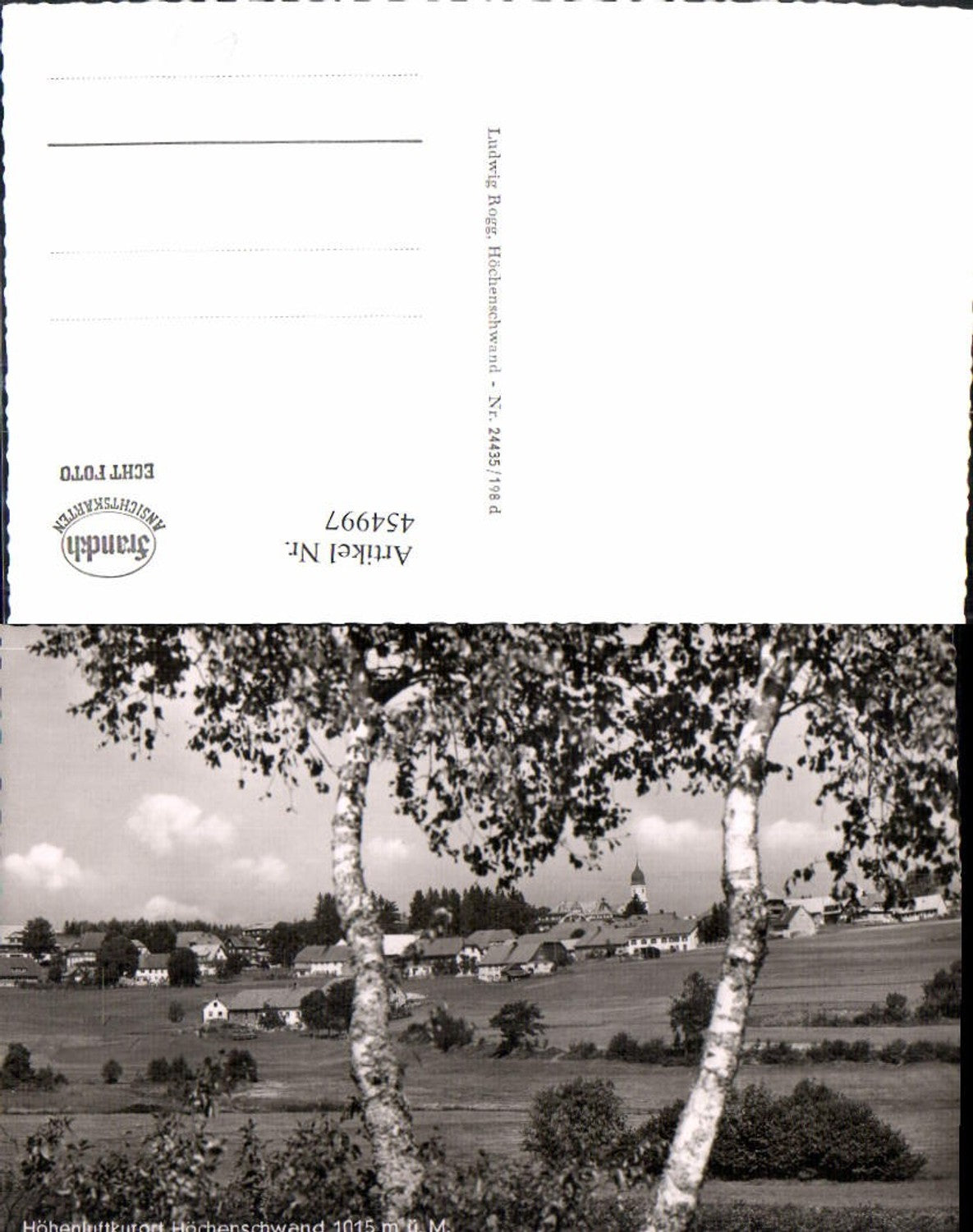454997, Höchenschwand Total birch trees
