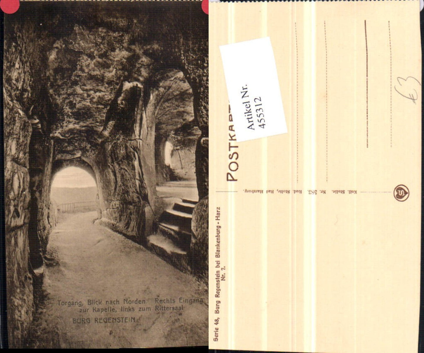 455312, Regenstein Castle near Blankenburg in the Harz Mountains, Gate