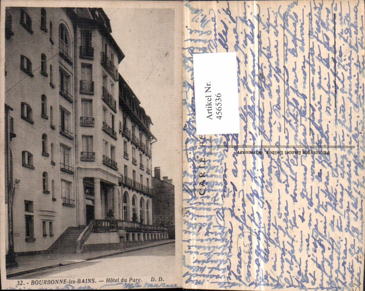 456536,Champagne-Ardenne Haute-Marne Bourbonne-les-Bains Hotel du Parc