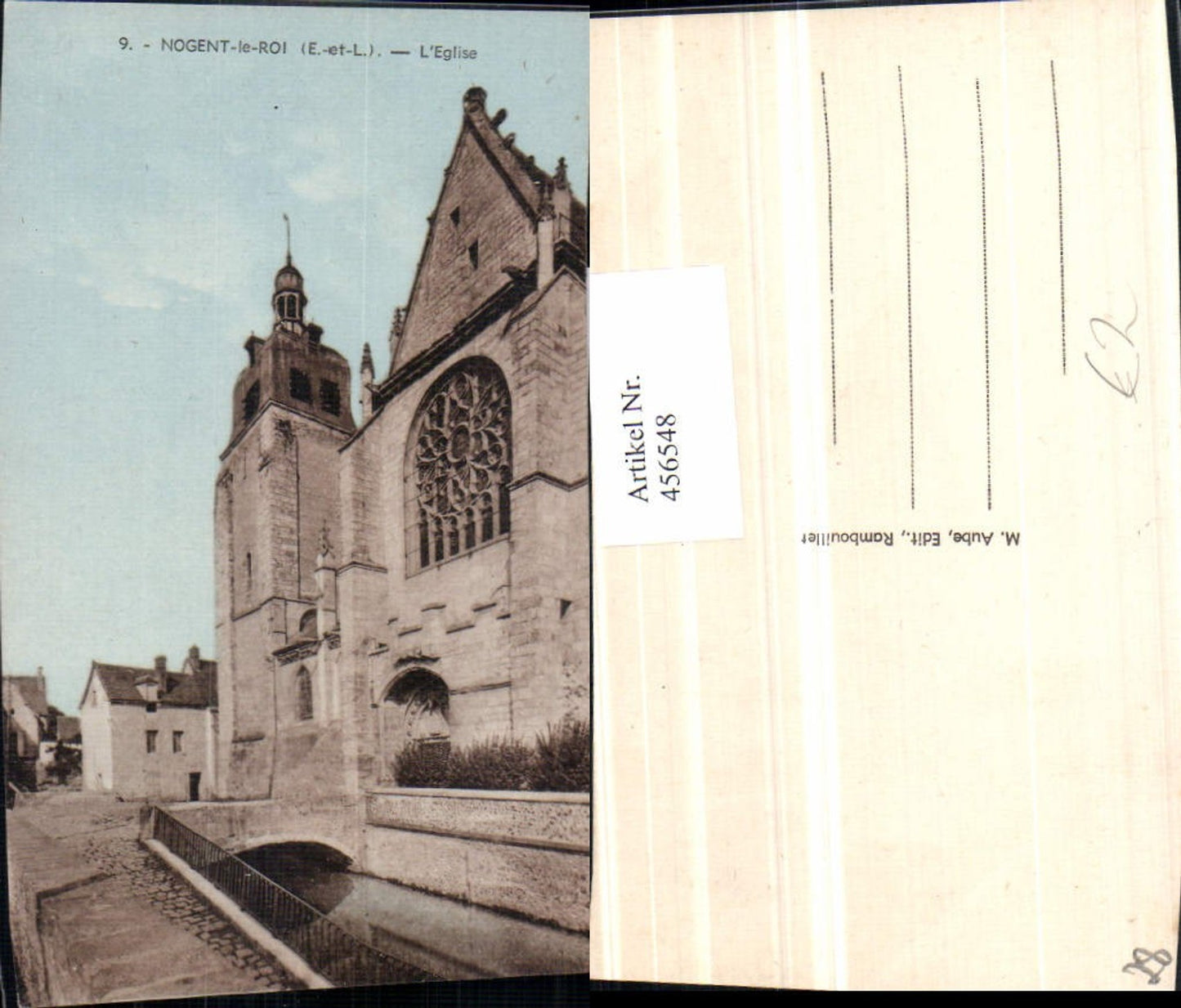 456548,Centre Eure-et-Loir Nogent-le-Roi L'Eglise Kirche