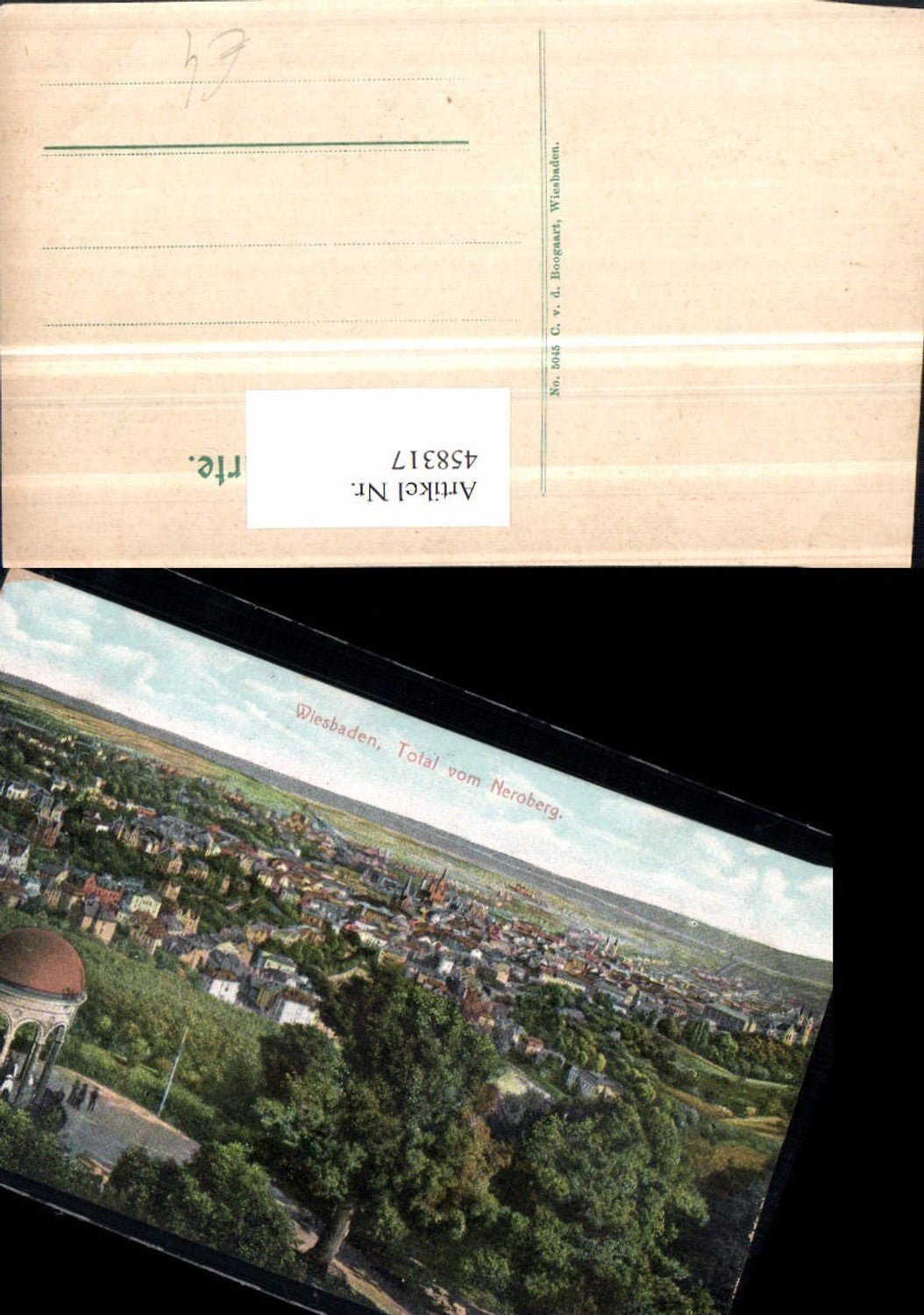 458317, Wiesbaden, view from the Neroberg Temple 