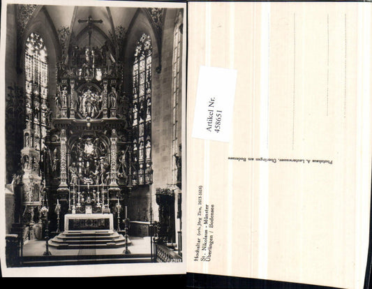 458651, Überlingen on Lake Constance, St. Nicholas Church, High Altar