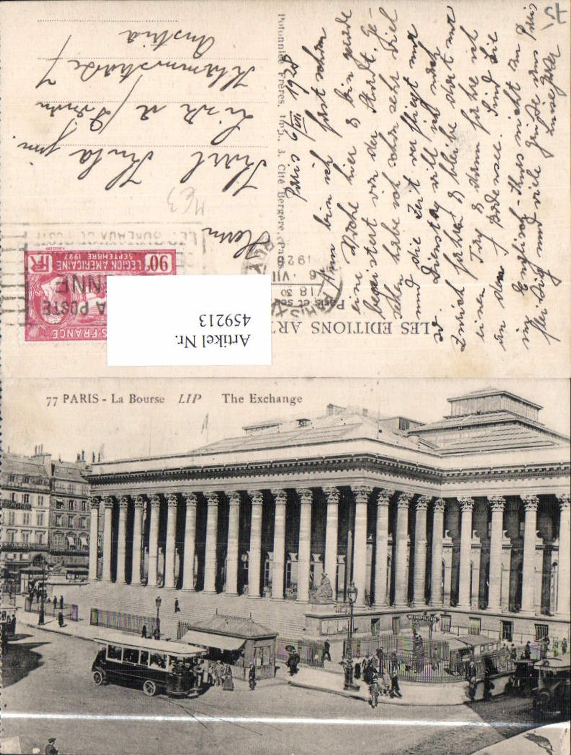 459213,Ile-de France Paris La Bourse The Exchange
