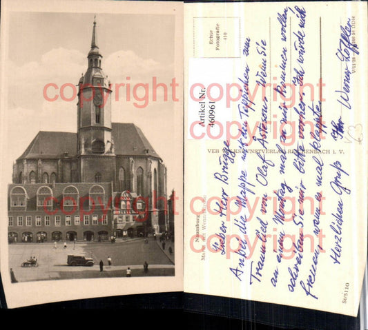 460961, Naumburg Market with St. Wenceslas Church, public VEB