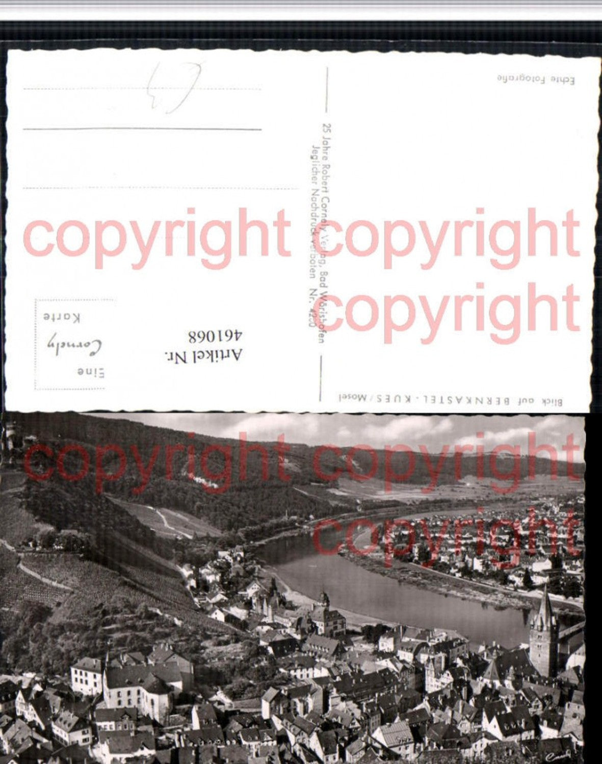 461068, Bernkastel-Kues on the Moselle (Total view)