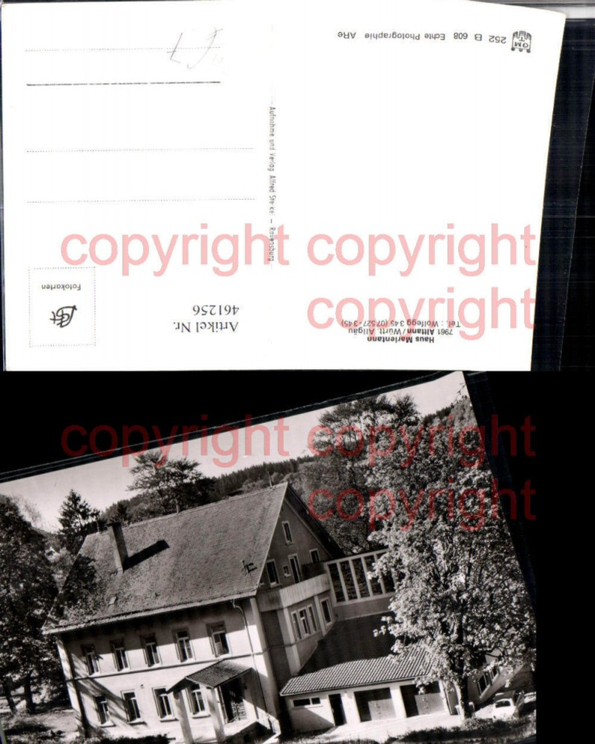461256,Alttann im Allgäu b. Wolfegg Haus Marientann