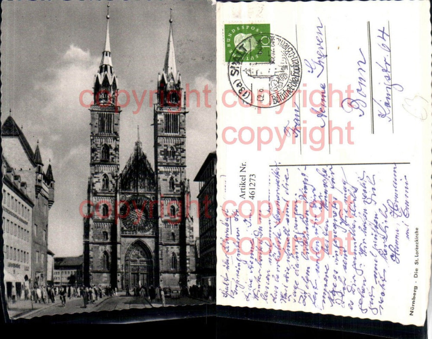 461273,Nürnberg St. Lorenzkirche Kirche