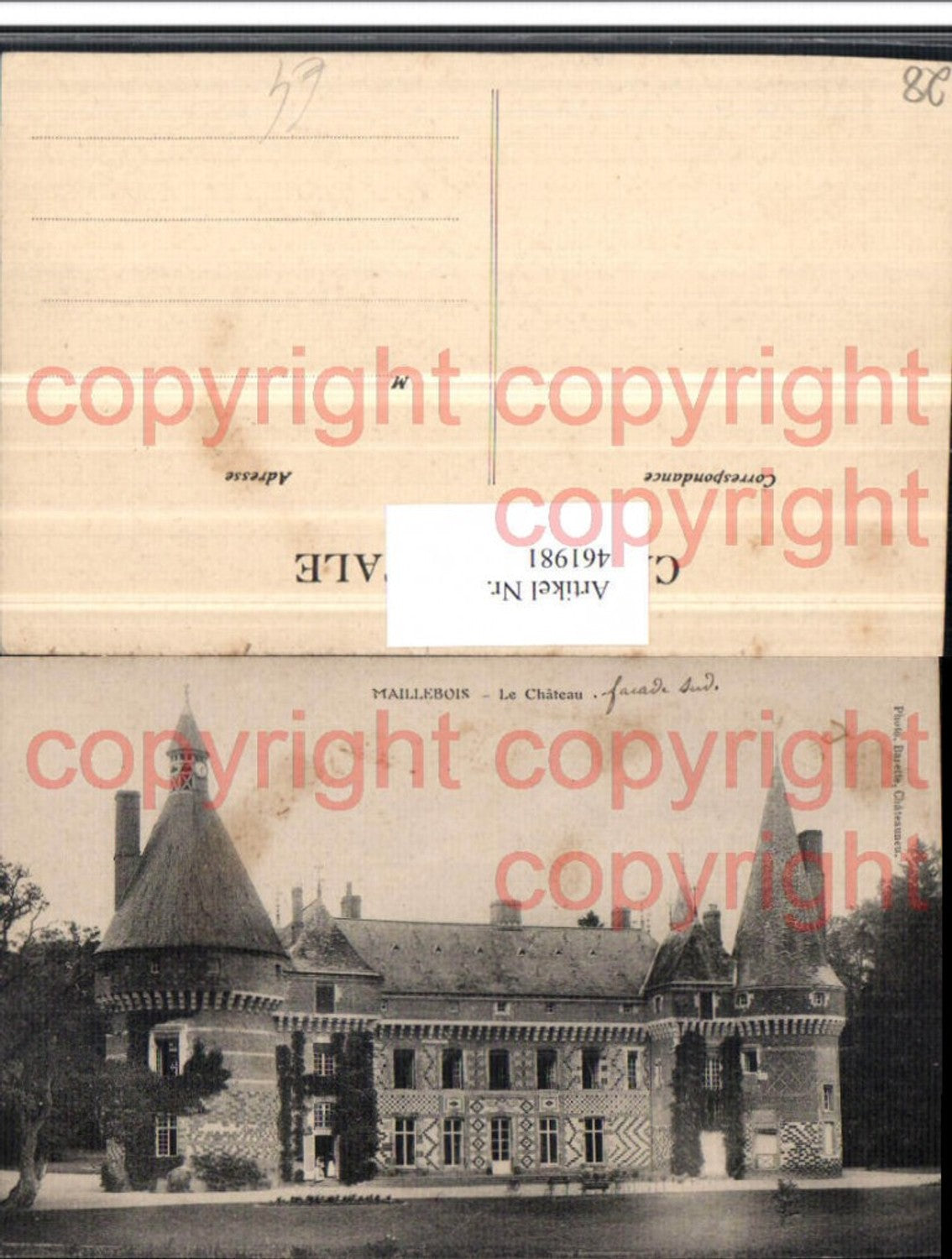 461981,Centre Eure-et-Loir Maillebois Le Chateau Schloss