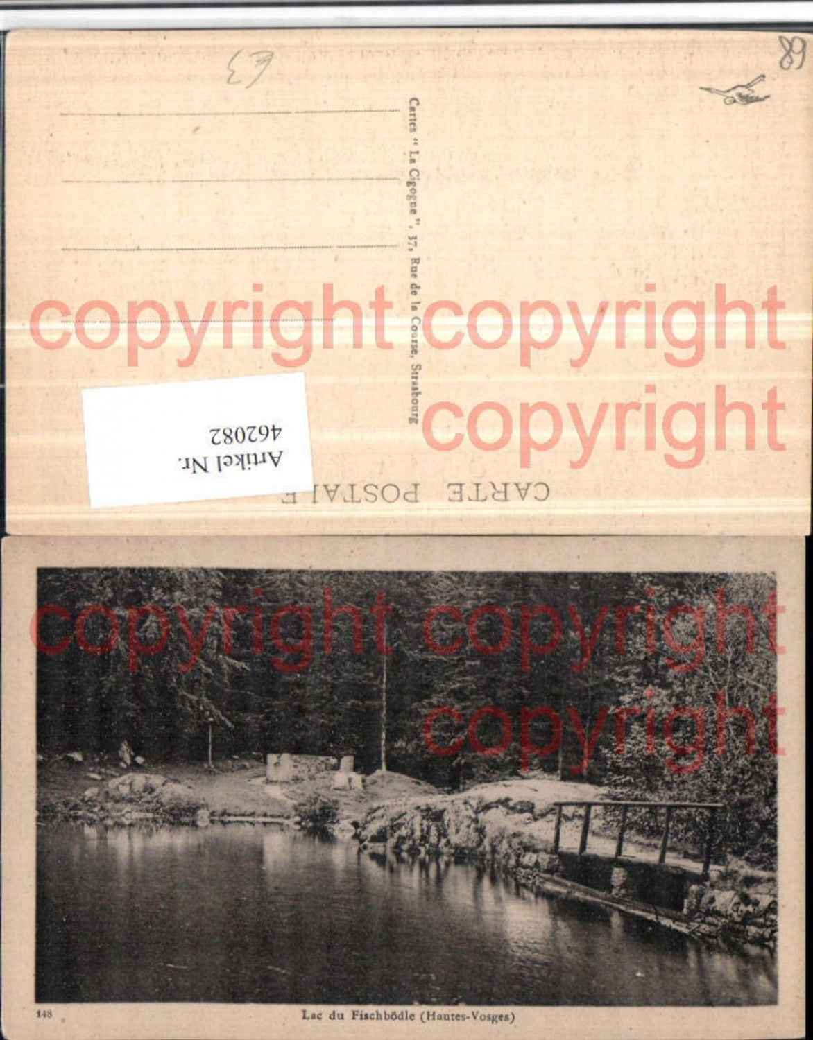 462082,Elsass Haut-Rhin Lac du Fischbödle See Partie