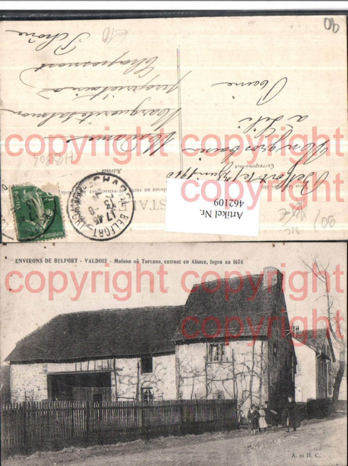 462109,Franche-Comte Territoire-de-Belfort Valdoie Maison Turenne Haus