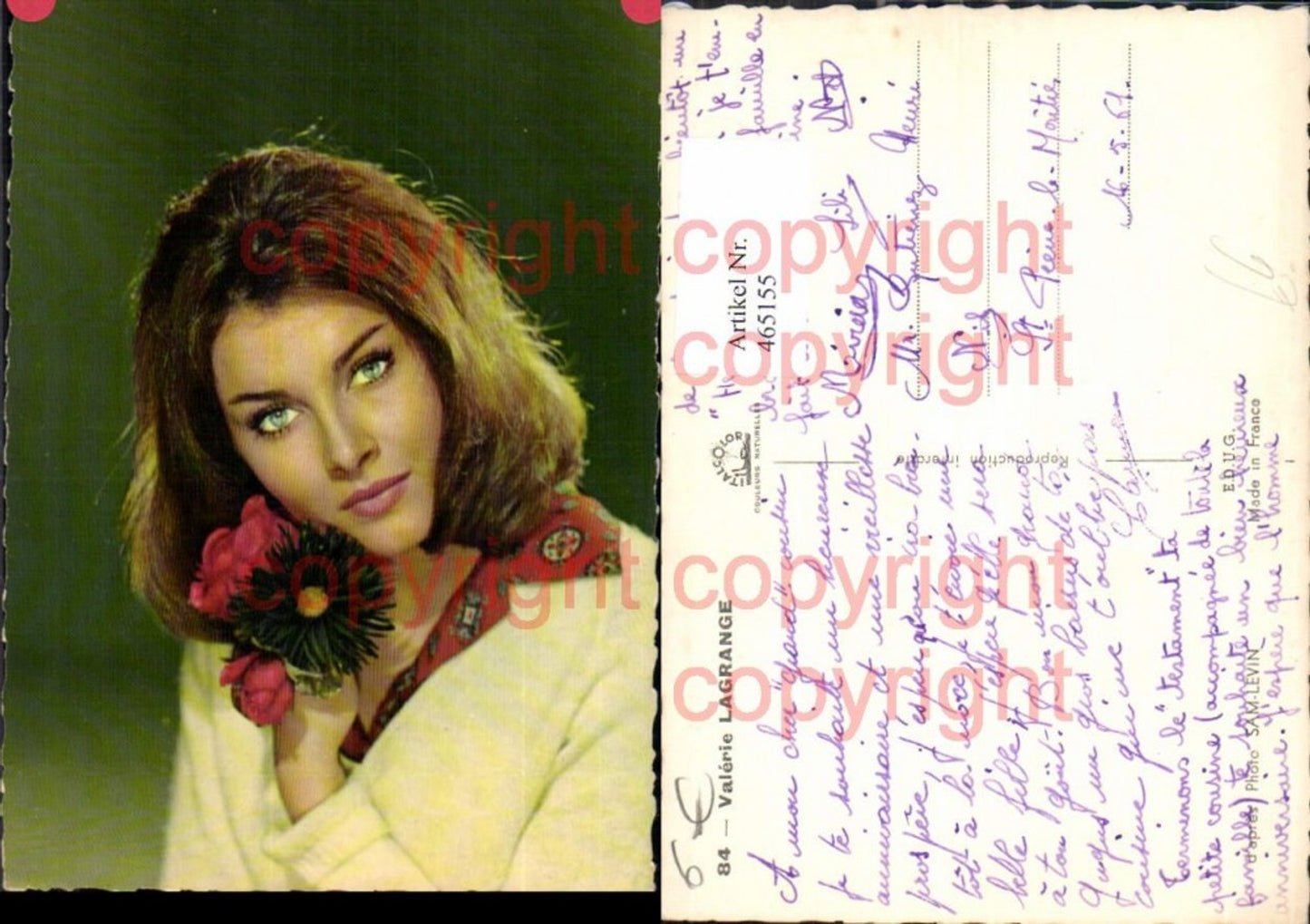 465155, Actress Valerie Lagrange Blume