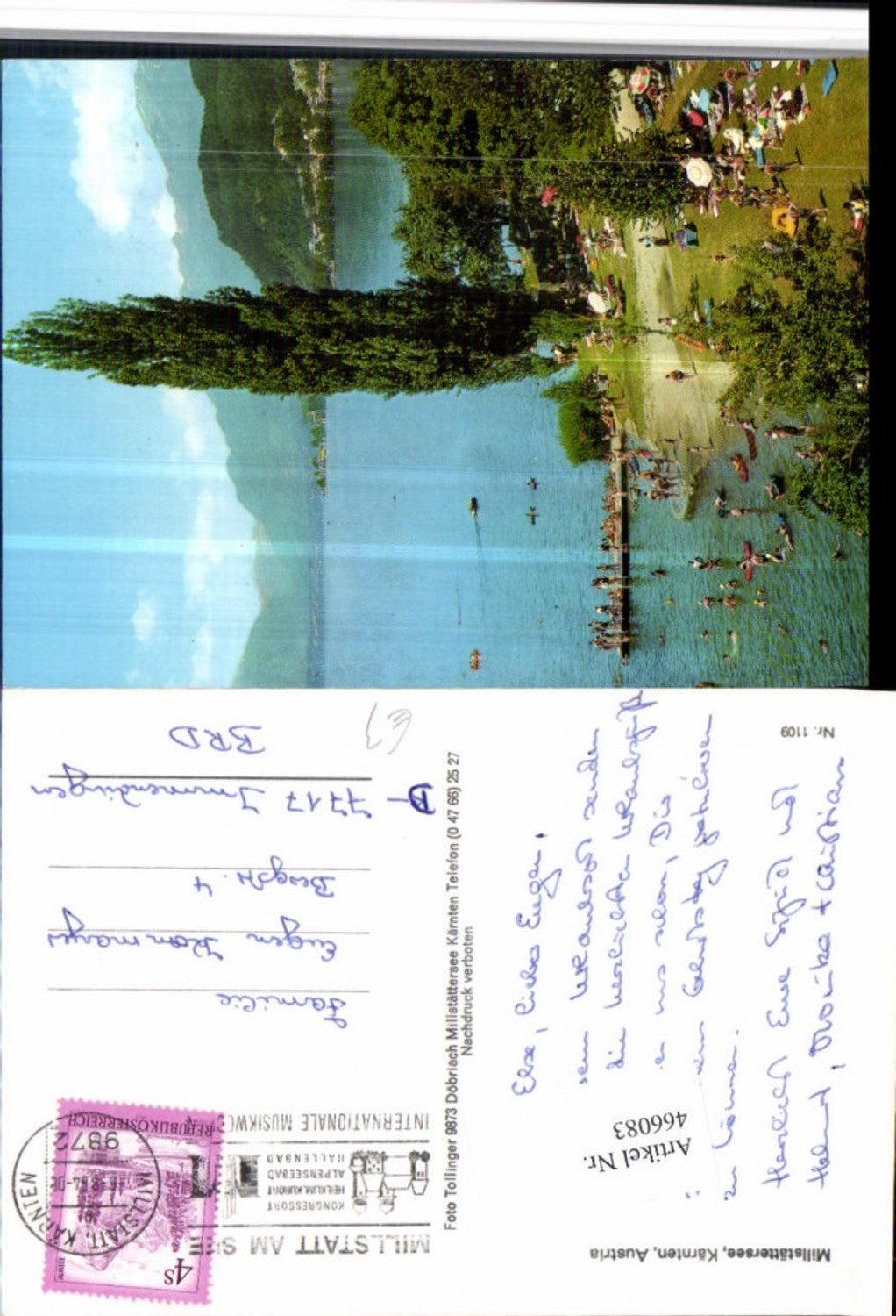 466083, Millstättersee See b. Millstatt lido