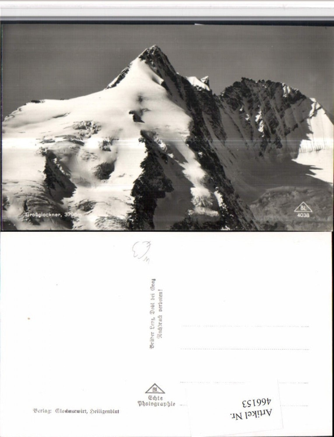 466153, Grossglockner near Heiligenblut, mountain scenery