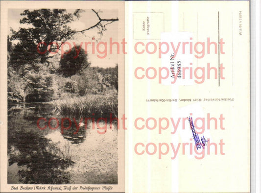 466985, Bad Buckow, Pritzhagen Mill Pond