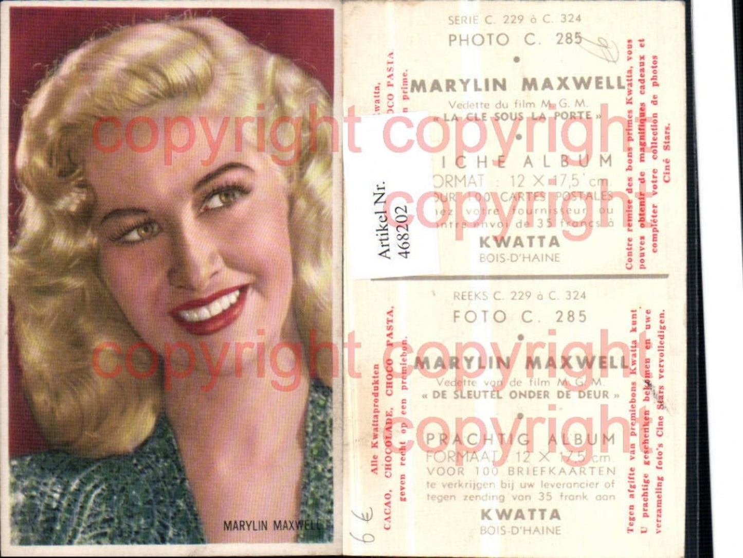 468202,Actress Marilyn Maxwell Portrait