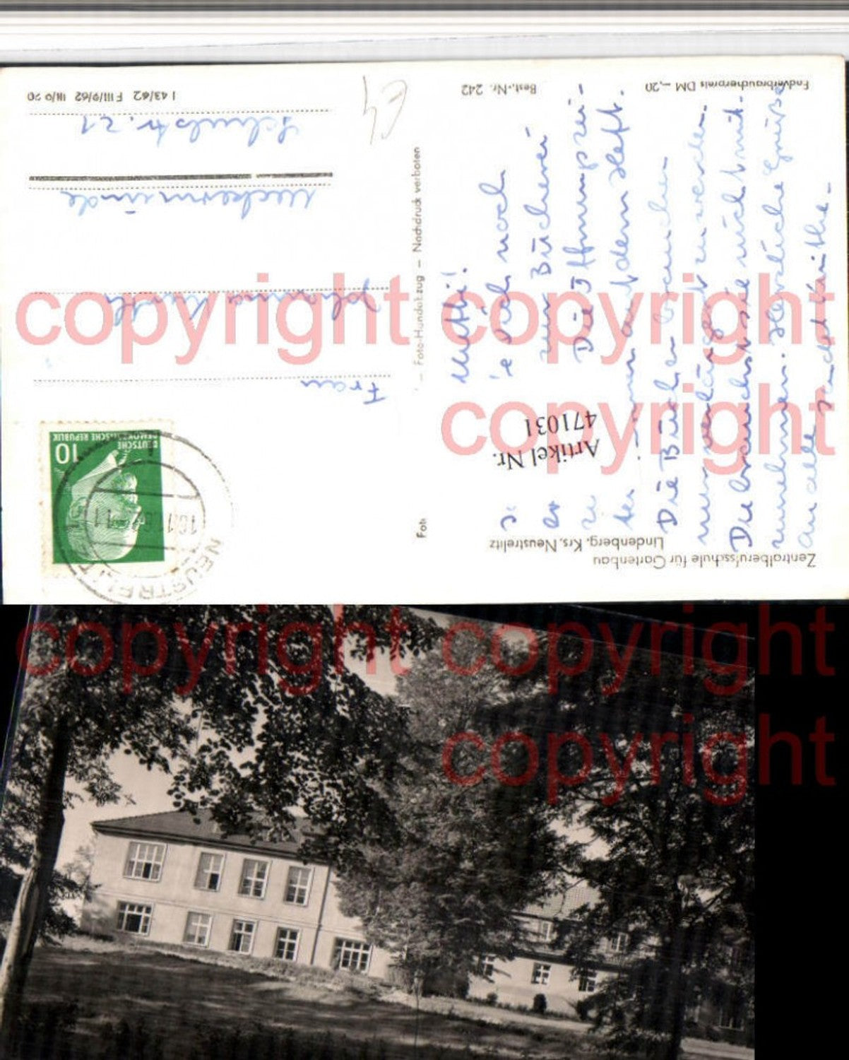 471031, Lindenberg Central Vocational School for Horticulture 